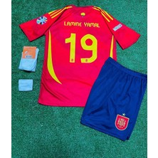 Candy Cup Ispanya Euro 2024 Finali Lamine Yamal Çocuk Forması 4'lü Set