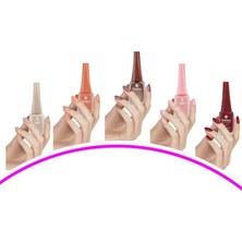 5 Adet Keratinli Besleyici Oje 14 ml Set6  Mudanis