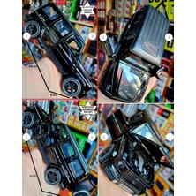 Oyuncak Sahili Mercedes Benz G65 Model Jip Diecast Koleksiyon Metal Araba Kapıları Bagajı Motor Kaputu Açılır