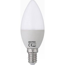 Horoz Elektrik 5/10 Adet 8 Watt Beyaz Işık E14 Duylu LED Ampul Buji Ampul Yüksek Işık 800 Lümen IP20 Sertifika