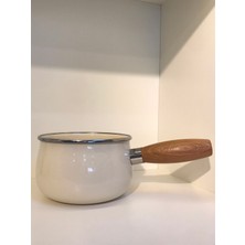 Pak Home Ahşap Saplı Emaye Sos Tavası 14CM