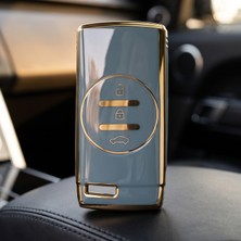 Rem Anahtar Tiggo 7 Pro Smart Nano Anahtar Kılıfı - Mavi
