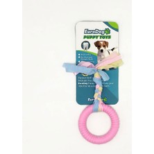 Euro Dog Novapazr Eurodog Puppy T Pembe Halka Diş Kaşıma Oyuncağı