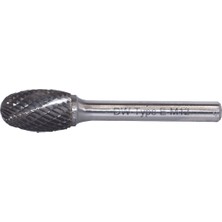 Maier Dwcarbide E Tipi Oval Gövde Karbür Kalıpçı Frezeleri  6.3 x 3mm