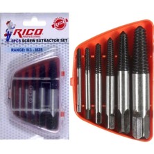 Ay-Civ 005-RC3216 Ters Kılavuz Kırılmış Vida Civata Sökme Seti M3-M