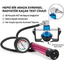 Bernel Radyatör Test Kiti Üniversal Yedek Pompası ve Kapak