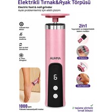 Exenar Ayak Nasır ve Tırnak Törpüsü Ayak Bakım Cihazı Nasır Sökücü Profesyonel 6 Kademeli Auhma AHB07