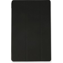 Gees Global Samsung Galaxy X200 Tab A8 10.5 Kılıf Tablet Smart Kılıf - Siyah