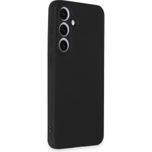Gees Global Samsung Galaxy S24 Fe Kılıf Nano Içi Kadife Silikon - Siyah