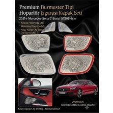 BigKey W206 Burmester Hoparlör Kapak Seti - W206 C Serisi Modifiye Aksesuar