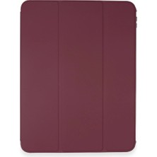 Gees Global  Ipad Pro 11 (2021) Kılıf Ling 360 Kalemlikli Tablet Kılıf - Mor