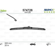 Shopilke Valeo Silencio Hibrid VM128 X1 500 mm