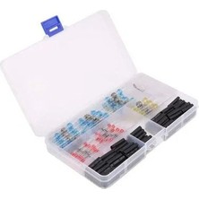 Cin Çin MKR-SET250K ,250-ADET Kutulu Ek-Muf Siyah Daralan Makaron Set