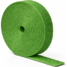 Cırt Sabitleyici Kablo Düzenleyici - 5 Metre x 1cm Kolay Kullanım Bahçe ve Ev Için Pratik Çözüm Siyah