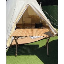 Campout Katlanır Ahşap Masa