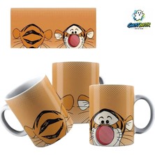 Ghostbastır Design Tigger Kupa Bardak | Tek Adet K0434