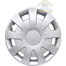 Otokap Universal Mercedes Sprinter 16 Inç Jant Kapağı Takımı Kırılmaz Esnek 4 Lü Set Amblem Hediyeli