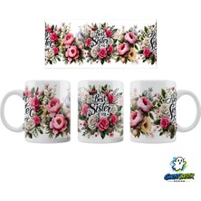 Ghostbastır Design En Iyi Kız Kardeş Kupa Bardak | Tek Adet K0220