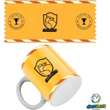 Ghostbastır Design Harry Potter Hufflepuff Kupa Bardak | Tek Adet K0251