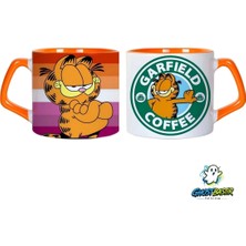 Ghostbastır Design Garfield Kupa Bardak | Tek Adet 0762