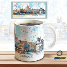 Ghostbastır Design Budapeşte Kupa Bardak | Tek Adet K0172