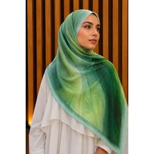 İmaj Butik Yeşil Pamuklu Soft Şal