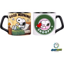 Ghostbastır Design Snoopy Kupa Bardak | Tek Adet 0842