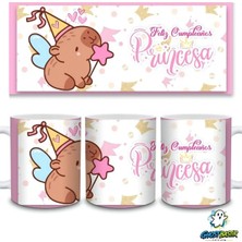 Ghostbastır Design Capybara Kupa Bardak | Tek Adet K0184