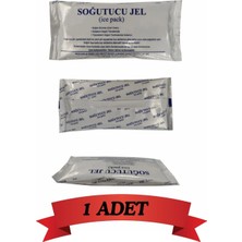 Fresh 1 Adet –soğutucu Jel Tekrar Kullanılabilir 250 ml Poşet | Buz Aküsü | Soğuk Zincir