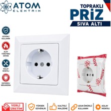 Asel Atom Topraklı Priz