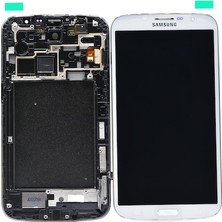Gjob Samsung Mega 3 LCD Ekran Beyaz Renk Kasalı
