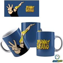 Ghostbastır Design Johnny Bravo Kupa Bardak | Tek Adet K0267