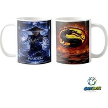 Ghostbastır Design Mortal Kombat Raiden Kupa Bardak | Tek Adet K0341