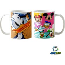 Ghostbastır Design Disney Karakterleri Kupa Bardak | Tek Adet K0206