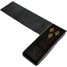 Hasyılmaz Antika Ahşap Marangoz Gönyesi 15CM 001