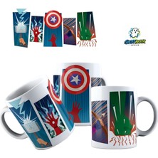 Ghostbastır Design Avengers Kupa Bardak | Tek Adet K0155