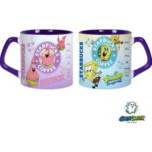 Ghostbastır Design Sünger Bob Kupa Bardak | Tek Adet 0848