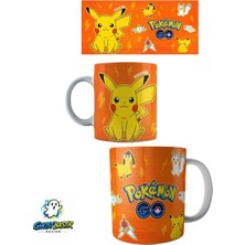 Ghostbastır Design Pokemon Pikachu Kupa Bardak | Tek Adet K0368