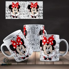 Ghostbastır Design Minnie Mouse Kupa Bardak | Tek Adet K0323