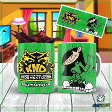 Ghostbastır Design Knd Kids Next Door Kupa Bardak | Tek Adet K0287