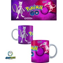 Ghostbastır Design Pokemon Mewtwo Kupa Bardak | Tek Adet K0367