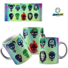 Ghostbastır Design Kurukafalar Kupa Bardak | Tek Adet K0294