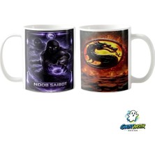 Ghostbastır Design Mortal Kombat Noob Saibot Kupa Bardak | Tek Adet K0340