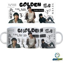 Ghostbastır Design Golden Kupa Bardak | Tek Adet K0243