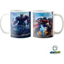 Ghostbastır Design Transformers Optimus Prime Kupa Bardak | Tek Adet K0440