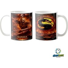 Ghostbastır Design Mortal Kombat Baraka Kupa Bardak | Tek Adet K0334
