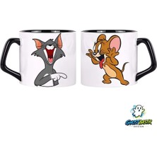 Ghostbastır Design Tom ve Jerry Kupa Bardak | Tek Adet 0858