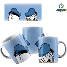 Ghostbastır Design Donald Duck Kupa Bardak | Tek Adet K0208