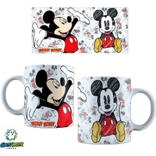 Ghostbastır Design Mickey Mouse Kupa Bardak | Tek Adet K0309
