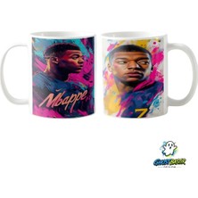 Ghostbastır Design Mbappe Kupa Bardak | Tek Adet K0306